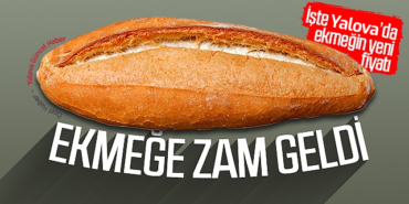 ekmek zamlandı