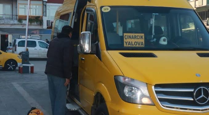 Çınarcık Minibüs Ücretlerine Zam Geldi