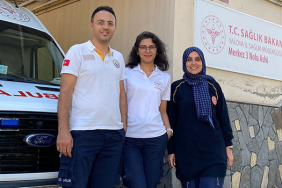 112 AMBULANS İÇİNDE DOĞUM GERÇEKLEŞTİRDİ