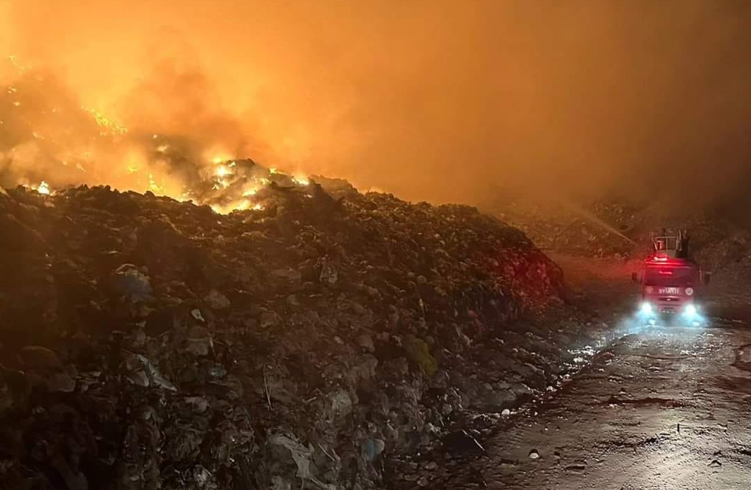 YAKAB Çöplüğü Yine Alevlere Teslim Oldu