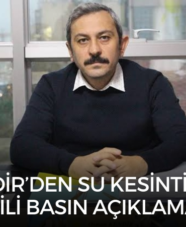 Osman Kendir "Kamuoyu Şeffaf Olarak Bilgilendirilmeli"