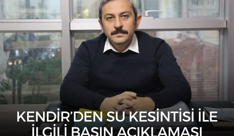 Osman Kendir "Kamuoyu Şeffaf Olarak Bilgilendirilmeli"