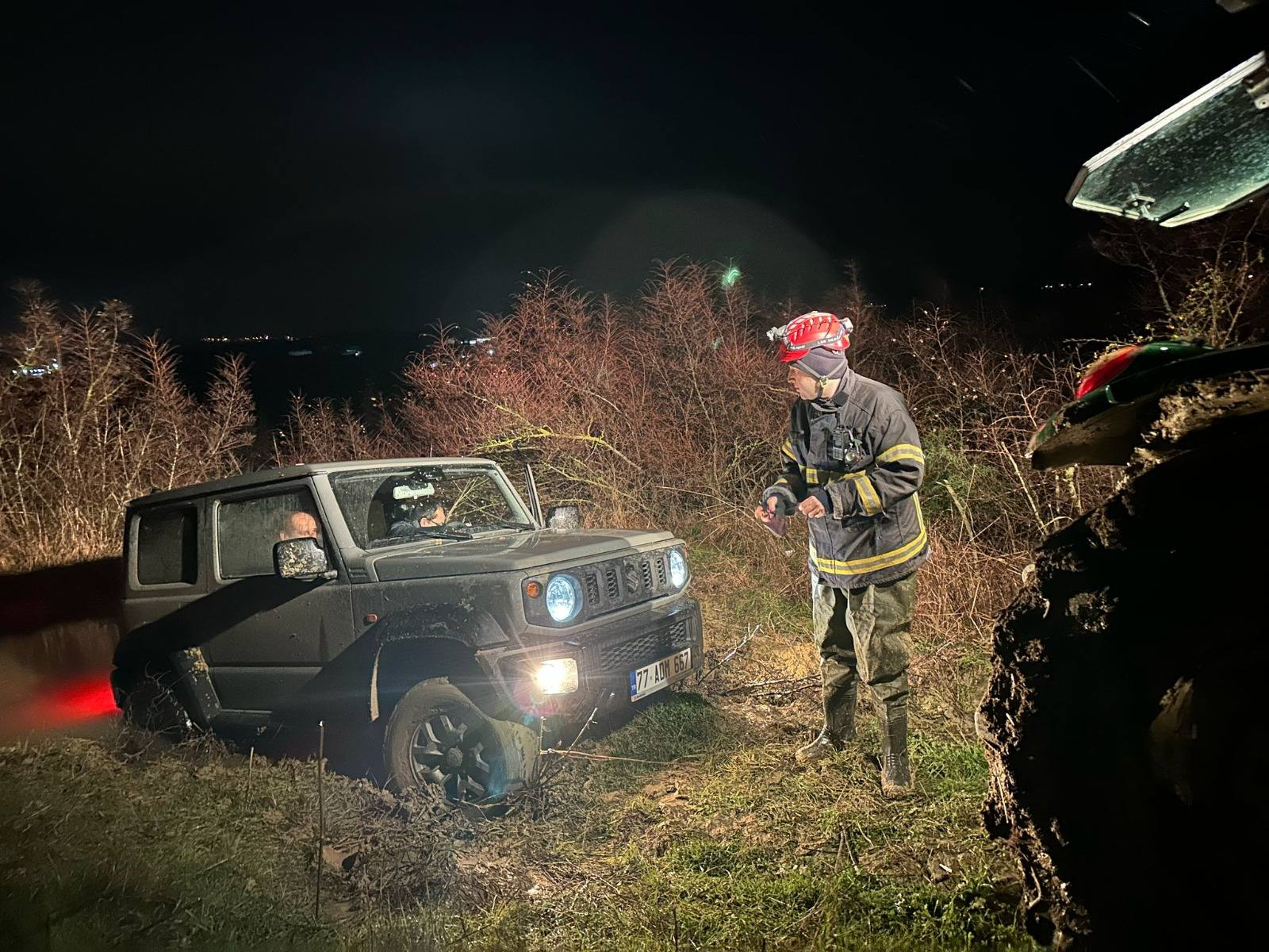 Gece Yarısı Heyecan Dolu Kurtarma Operasyonu