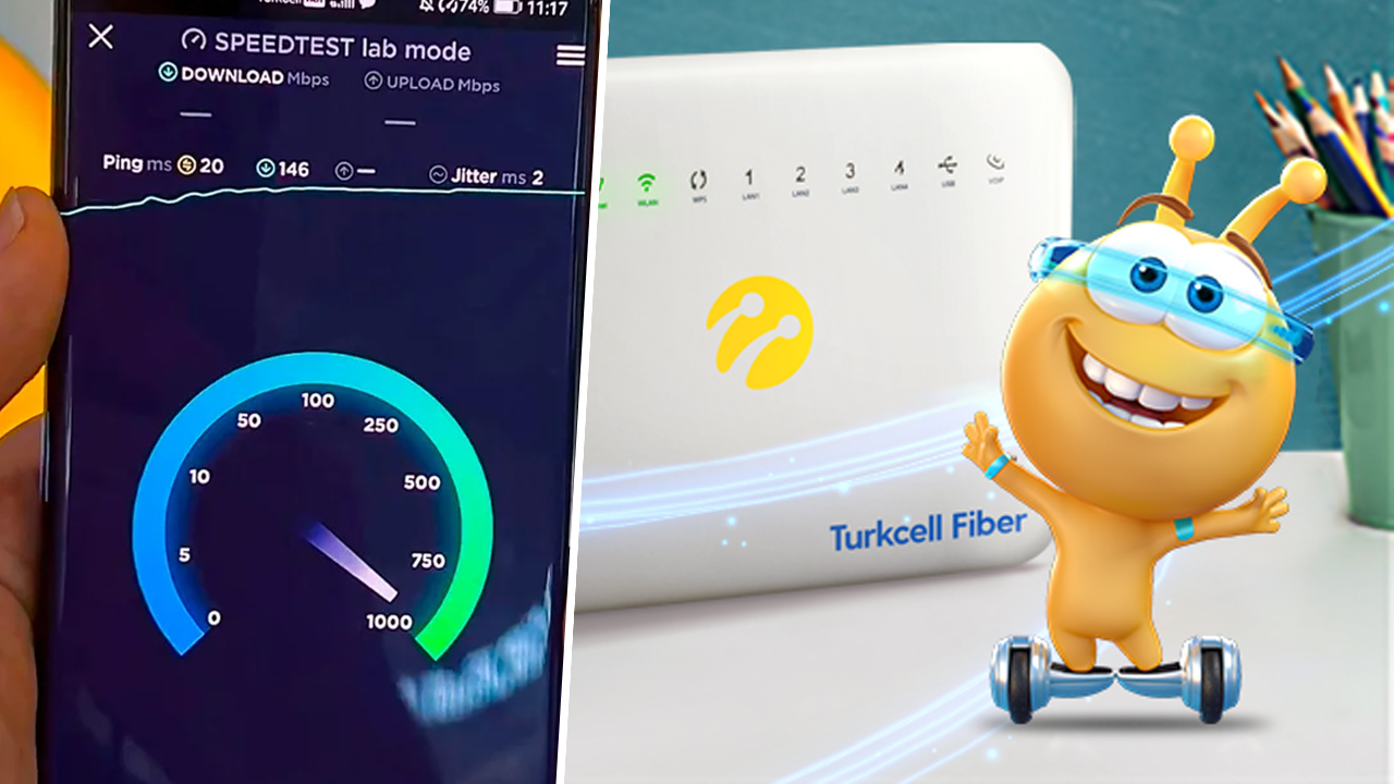 Turkcell 1000 Mbps Simetrik İnternet Dönemi Başlıyor