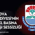 Yalova Belediyesi’nin Yerel Basına Karşı Sessizliği